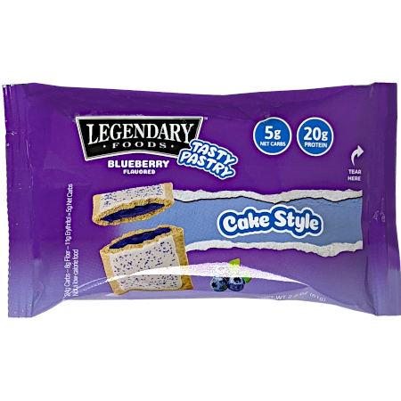 Gluten-free Cake Style Toaster Pastry - Blueberry